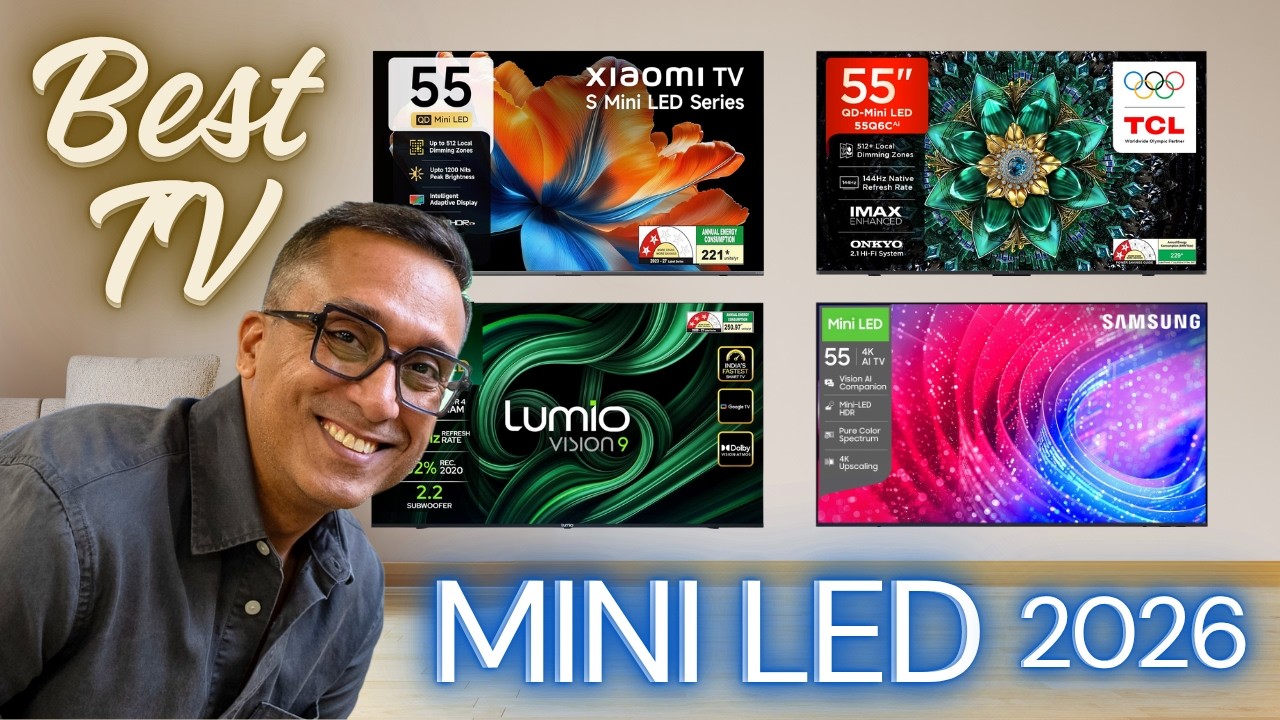 Best TV 2026 | Best Mini LED TV 2026 | Best TV in India 2026