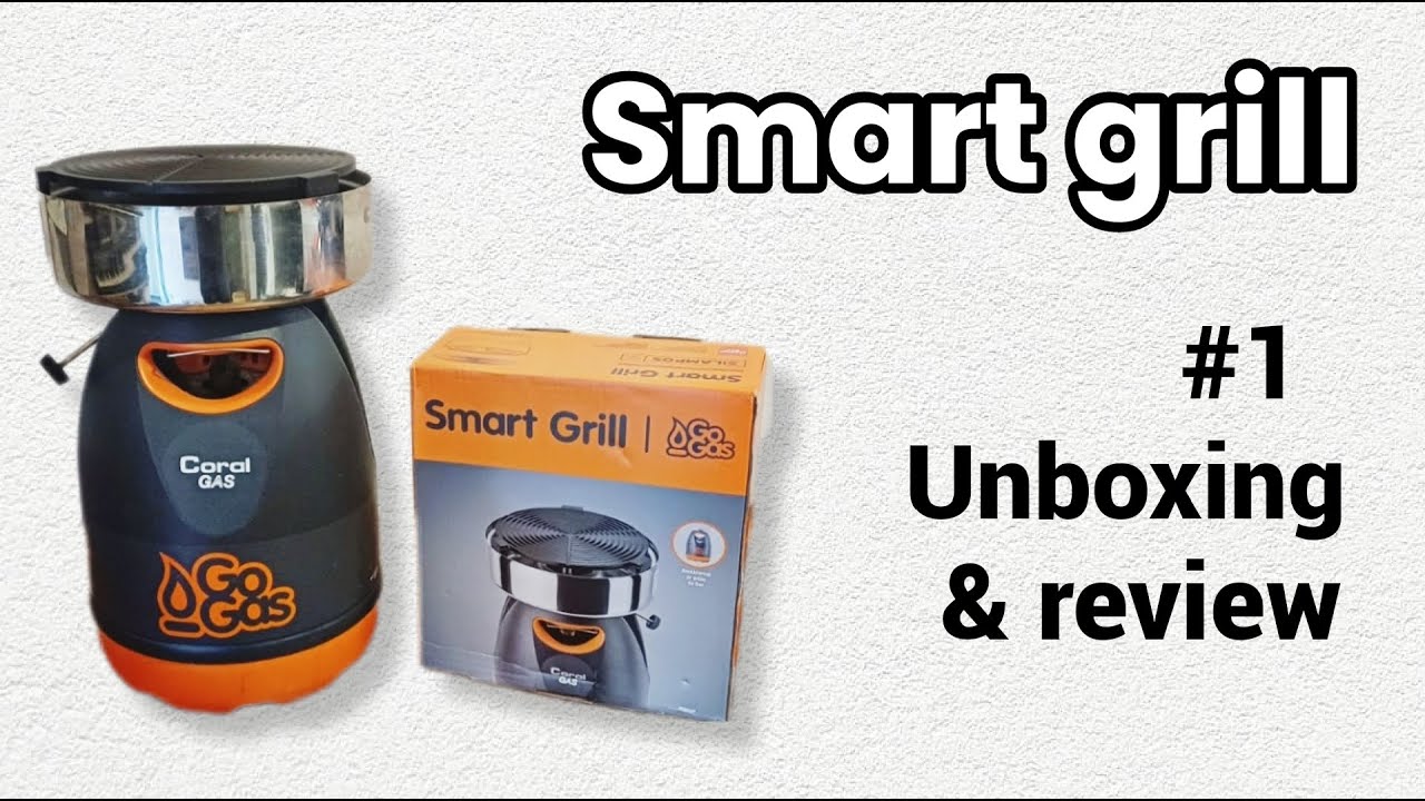 Smart grill Coral Gas  Unboxing and review