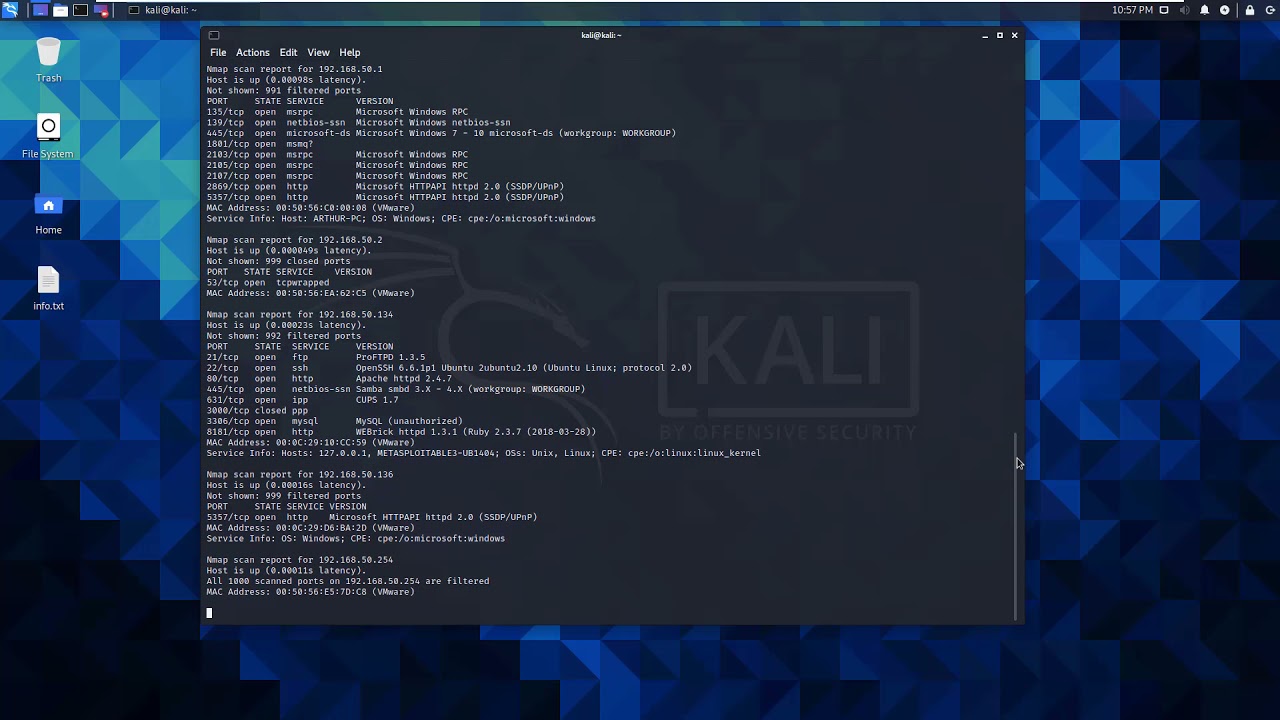 Ethical Hacking - Phase 1 - Recon - 17 - Port Scanning Tools