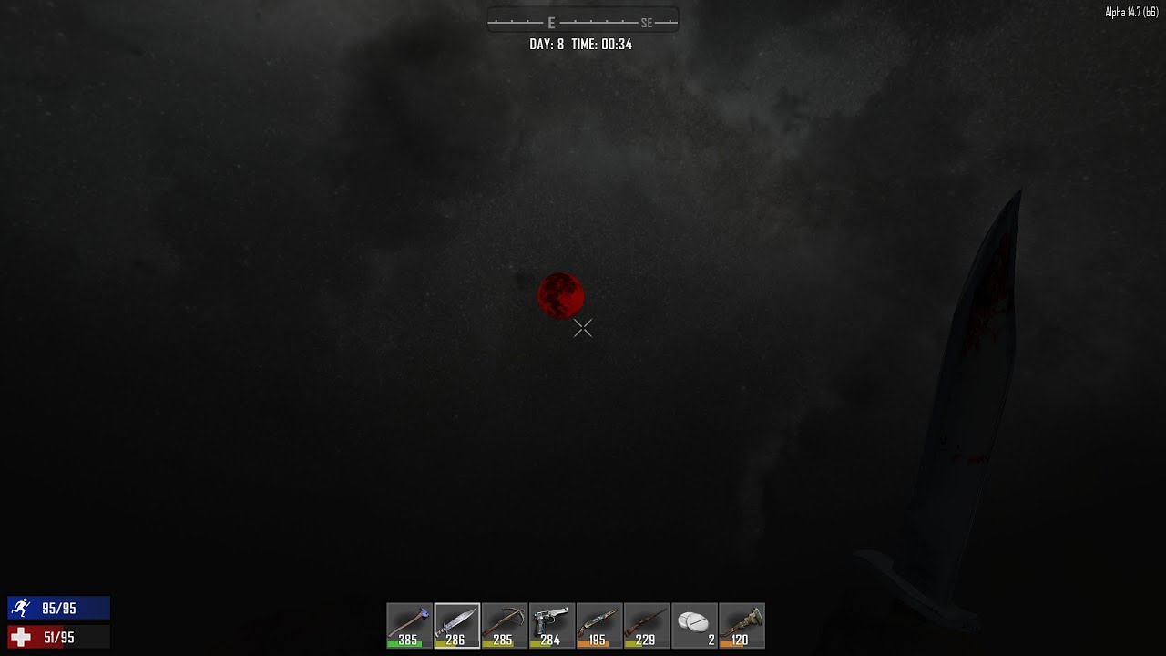 7 days to die alpha 14.7 #7 Przyszli goście...