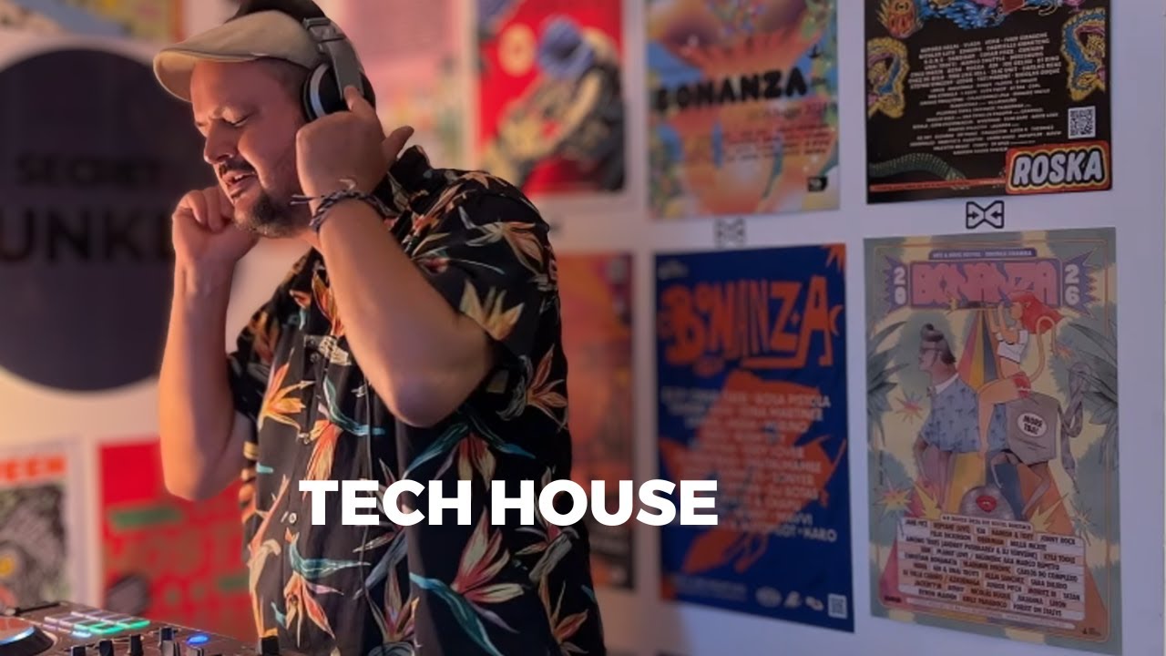 Tech House Mix in a Secret Bunker in Colombia — by Jay Speller