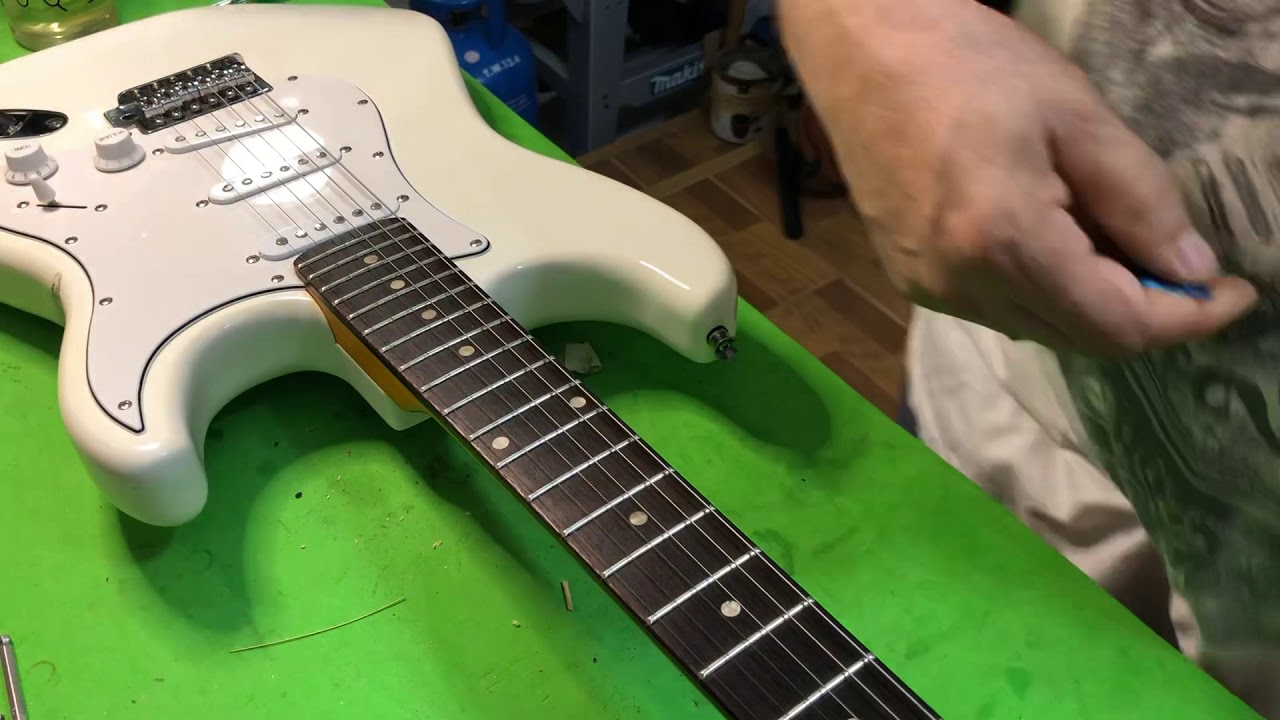 Washburn SonaMaster guitar setup