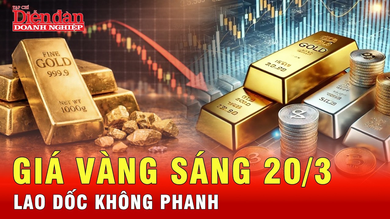 Gi&aacute; v&agrave;ng s&aacute;ng 20/3: V&agrave;ng SJC, v&agrave;ng nhẫn giảm th&ecirc;m 7,5 triệu đồng/lượng | Tin tức 24h