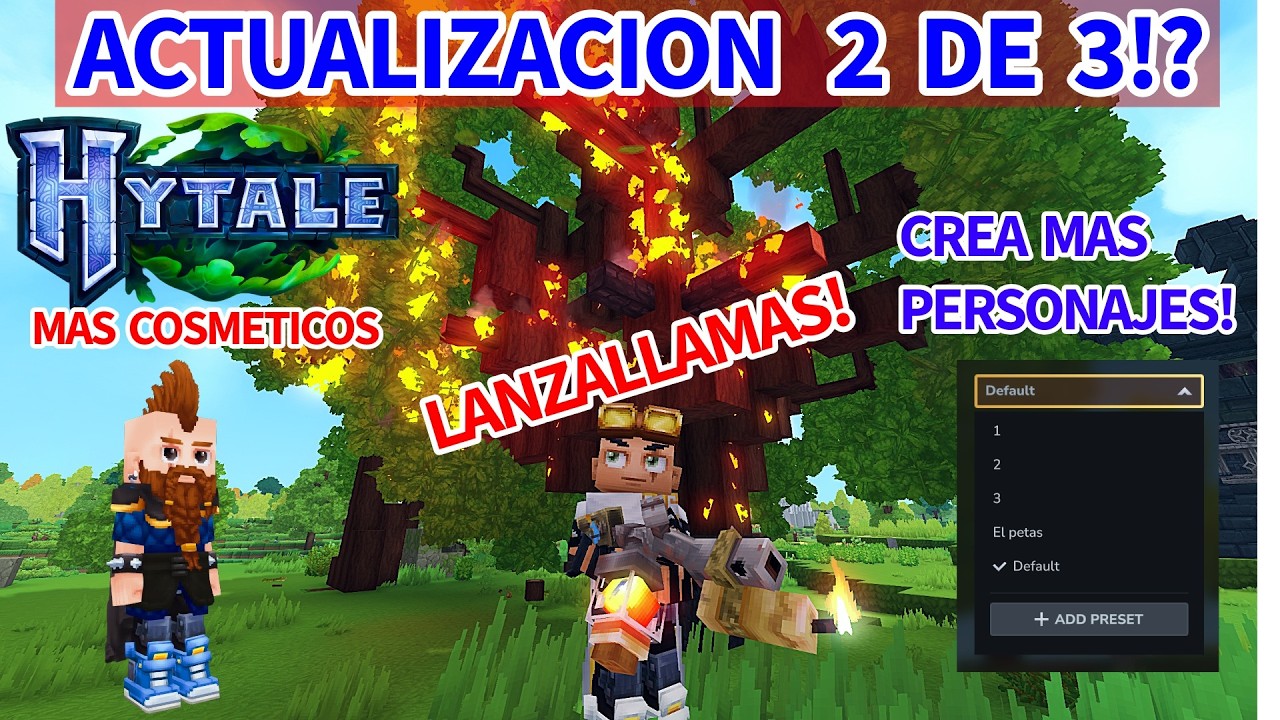 HYTALE! GRAN CANTIDAD DE ADICIONES!!!