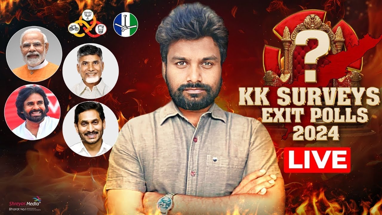 LIVE: AP Exit Polls 2024 | Sensational Report by KK Exit-Poll Surveys | NewsGlitz Telugu