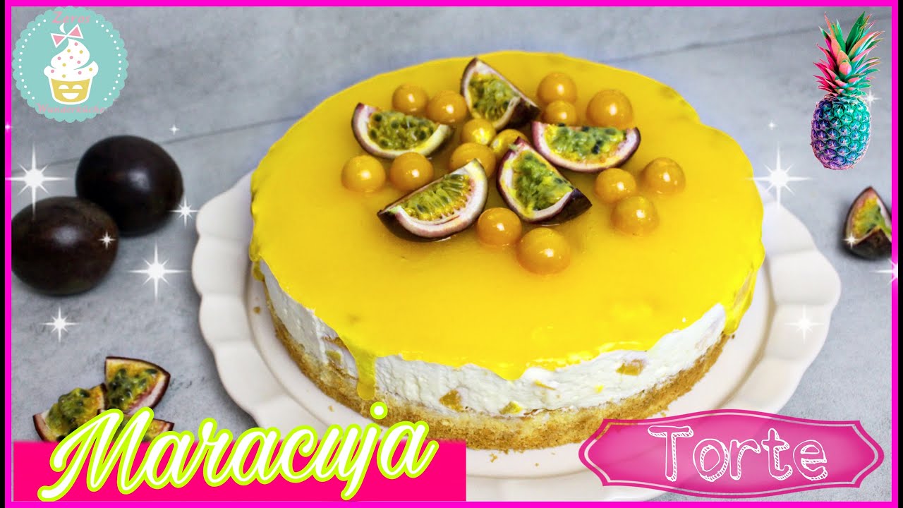 ✨ Maracuja Torte ✨| Solero Torte | Passion fruit cake