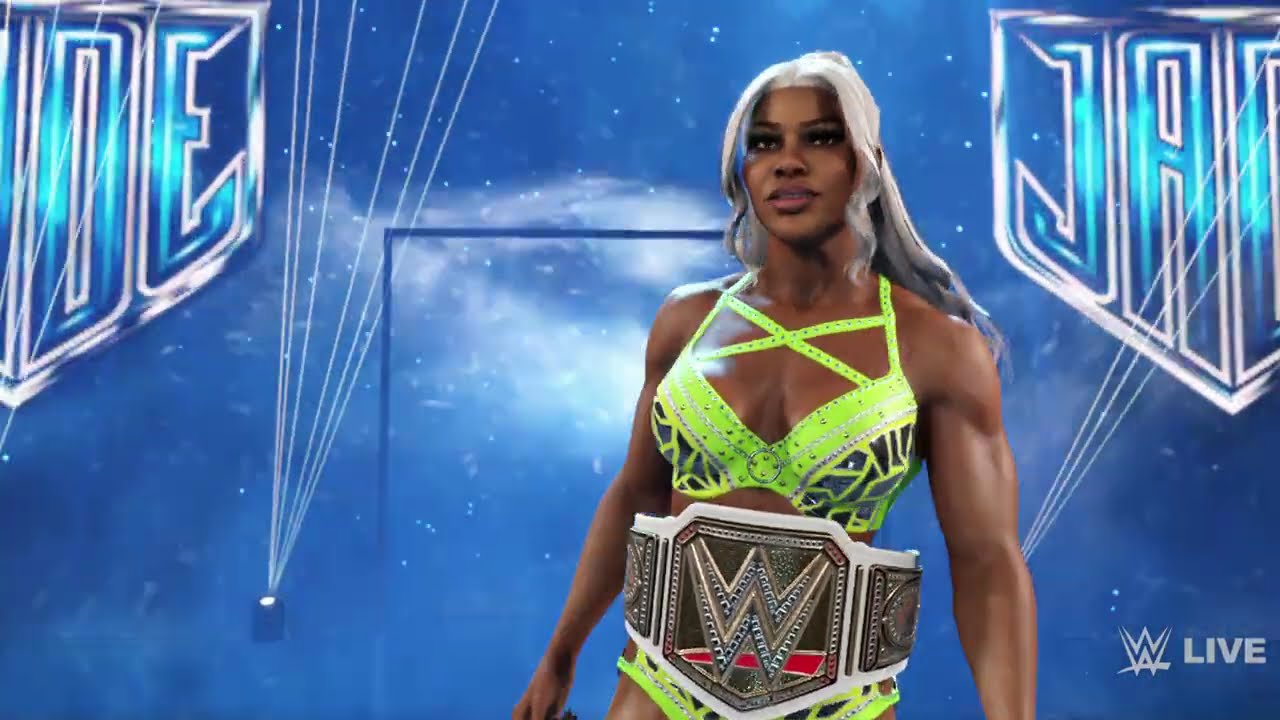 Jade Cargill defends WWE Women's Championship against Jordynne Grace | WWE 2K25 | 02.04.26