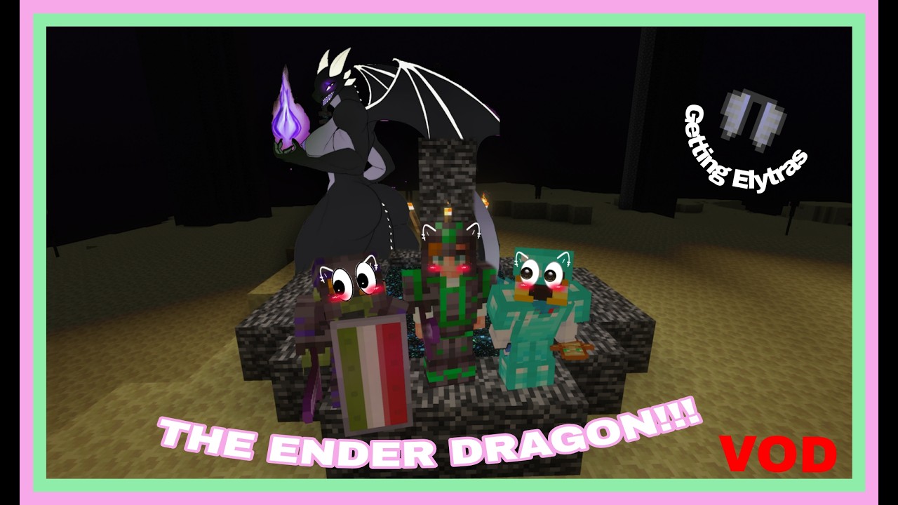 Finally Beating the Ender Dragon After 13 years!