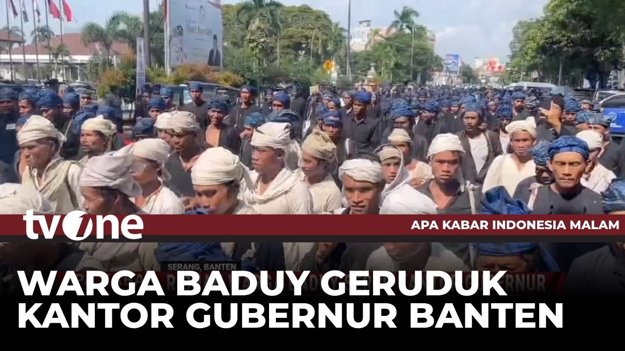 Ribuan Warga Baduy Serbu Kantor Gubernur | AKIM tvOne