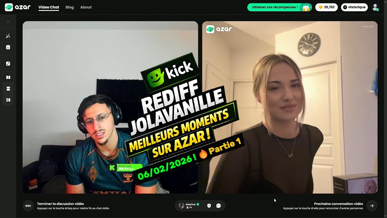 JOLAVANILLE MEILLEURS MOMENTS SUR AZAR 🤣🤣
