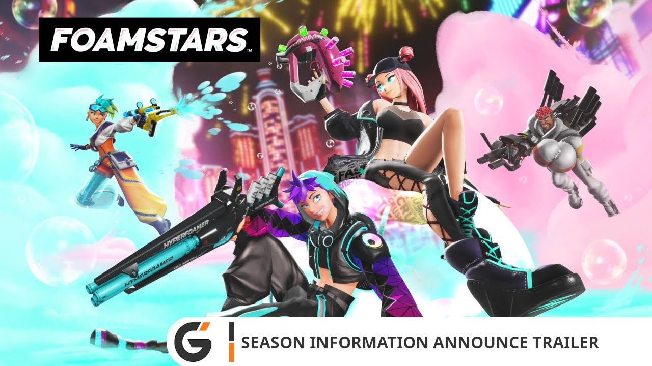 FOAMSTARS - Season Information Announce trailer (ESRB)