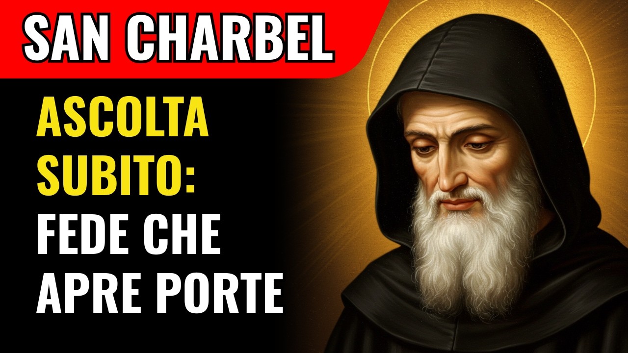 SAN CHARBEL 🙏 SE HAI URGENZA, PREGA ORA: LA GUARIGIONE PUÒ ARRIVARE PRESTO PER CHI CREDE
