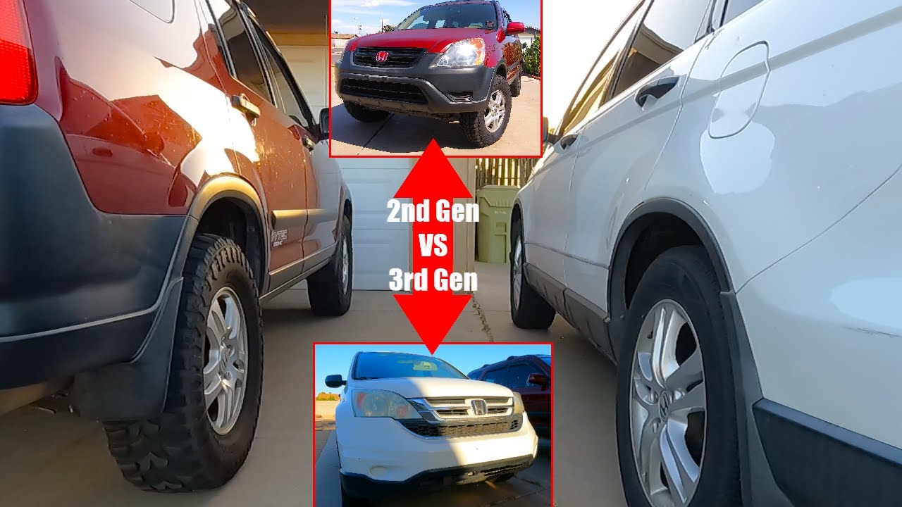 2-е поколение против 3-го поколения (Honda CRV)