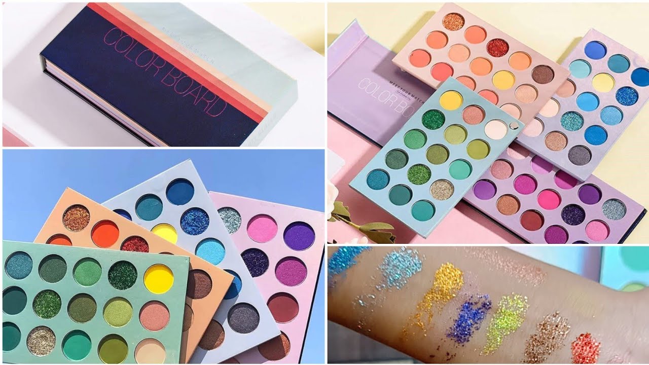 Look Book Beauty Glazed Color Board Unboxing+ Review+Shades#glamgirltanyafam #makeup #shorts