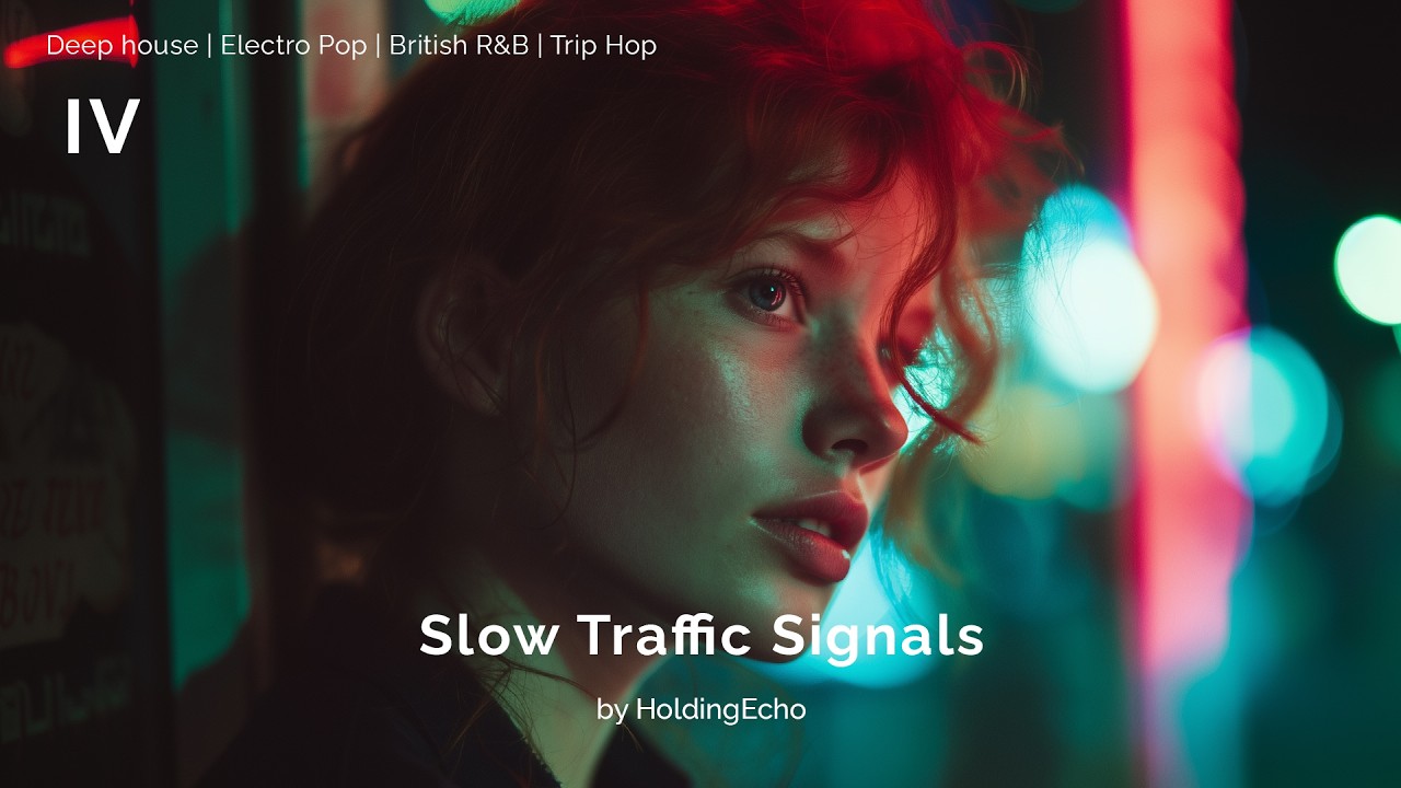 Slow Traffic Signals – Rainy Night Deep House