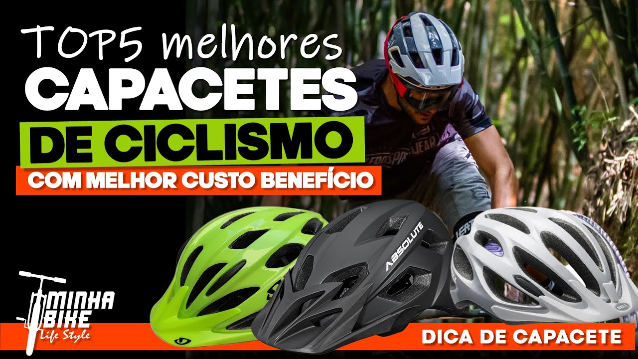 CAPACETE DE CICLISMO | Os 5 melhores em custo benefício - Minha Bike Life Style