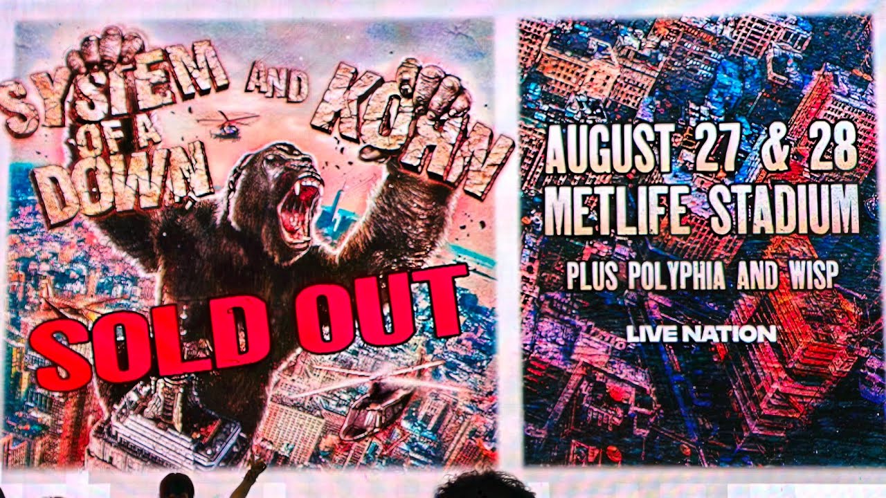 System of a Down - Sugar (Met Life Stadium) 8/27/25
