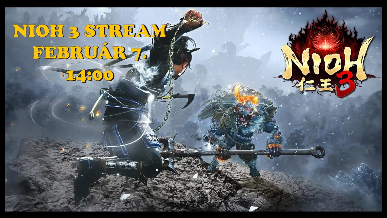 Nioh 3 végigjátszás #1 - Élet a demó után ( magyar / HUN )
