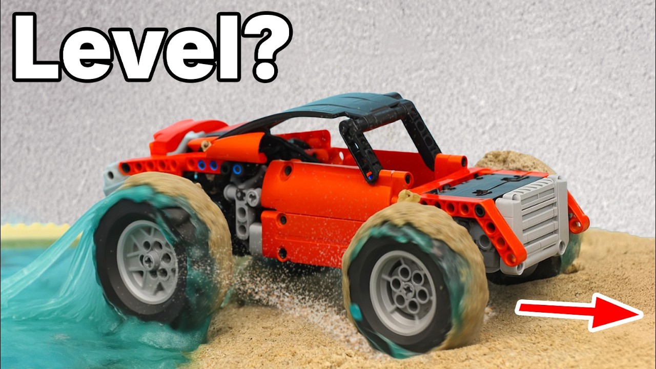Can LEGO Technic Cars Climb Extreme Sand Slopes? | FM LEGO Technic