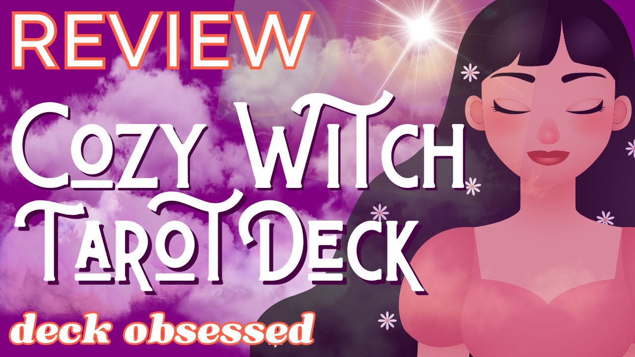 Review: Cozy Witch Tarot; Meanings Included on Cards, Great for Beginners! By Amanda Lovelace