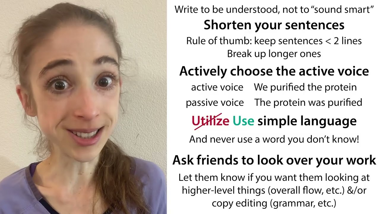 Scientific writing is an iterative, often collaborative & back-and-forth, process–here's some advice