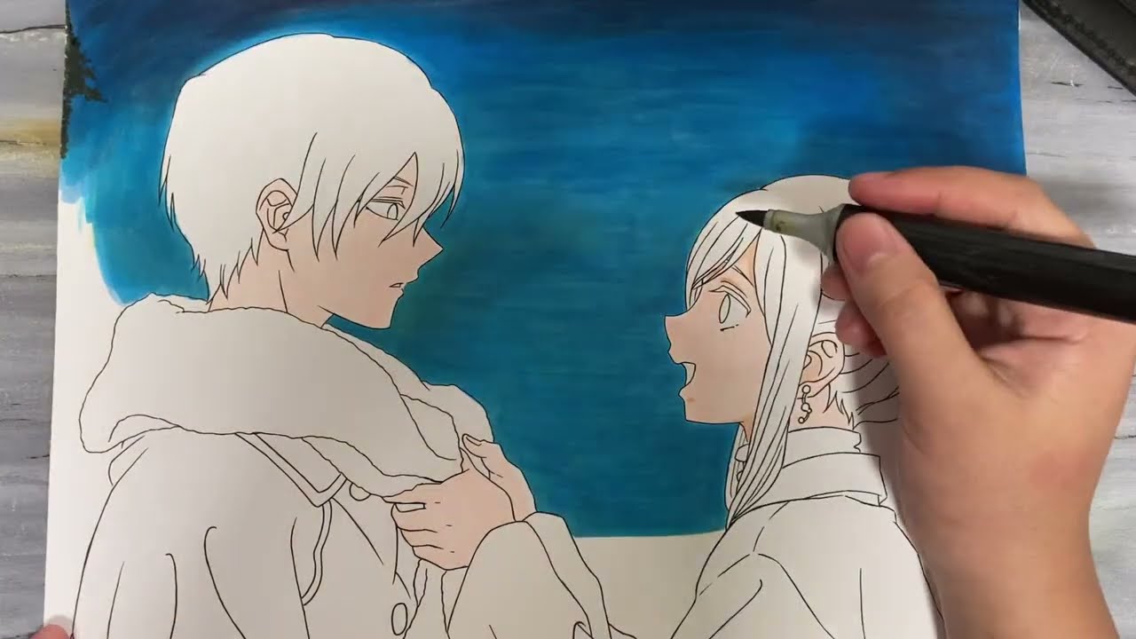 How to draw Yamada & Akane Step by step | Part 2