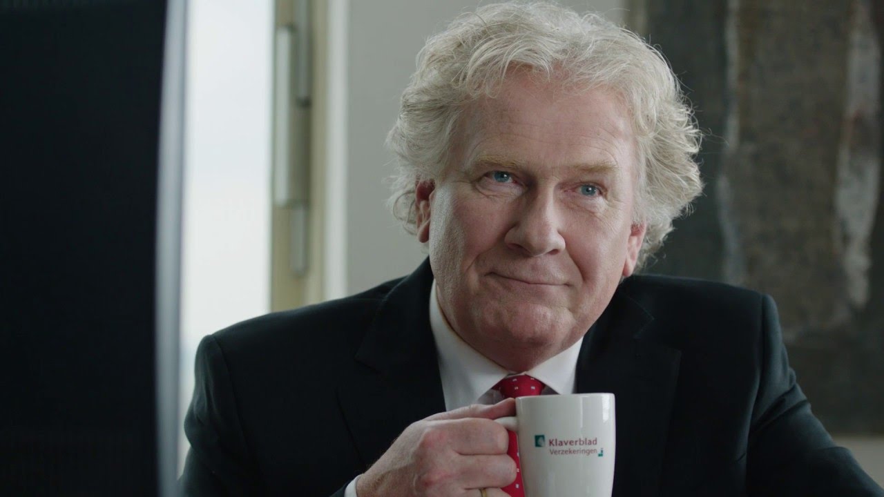 Klaverblad reclame: Koffieautomaat | 2016 | Klaverblad Verzekeringen