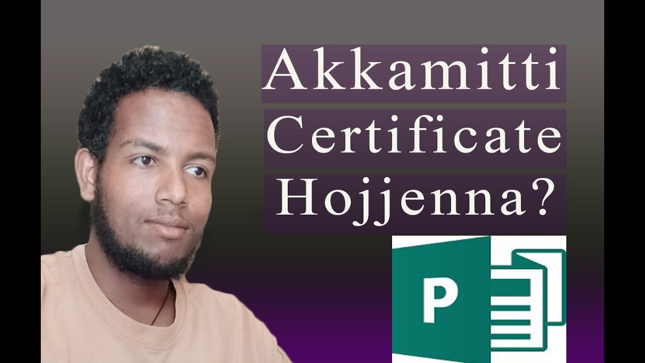 Ms Publisher Part-I How to create Certificate on Ms-Publisher