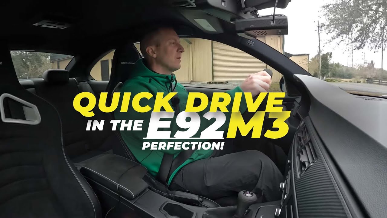Quick Drive in E92 M3 Perfection