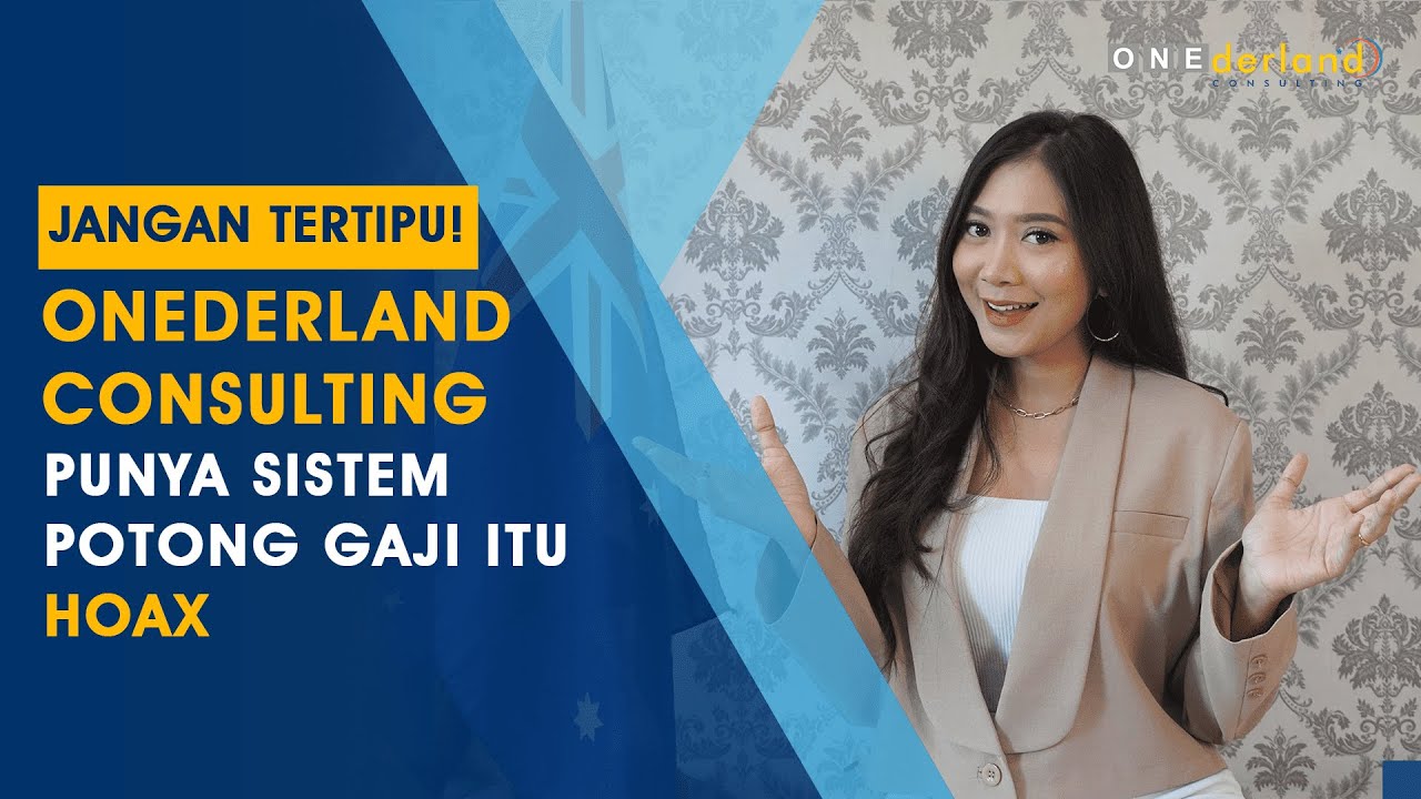 JANGAN TERTIPU! ONEderland Consulting Punya Sistem Potong Gaji itu HOAX