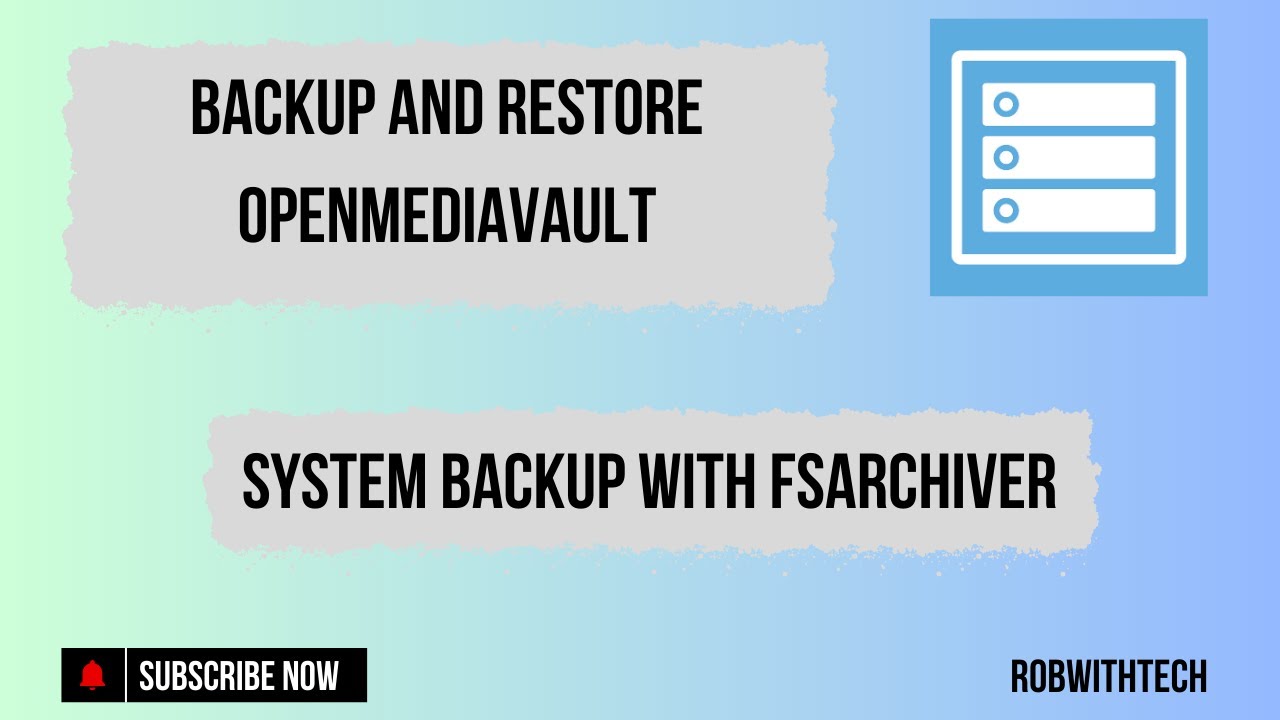 Резервное копирование и восстановление ОС openmediavault 7 шаг за шагом #openmediavault