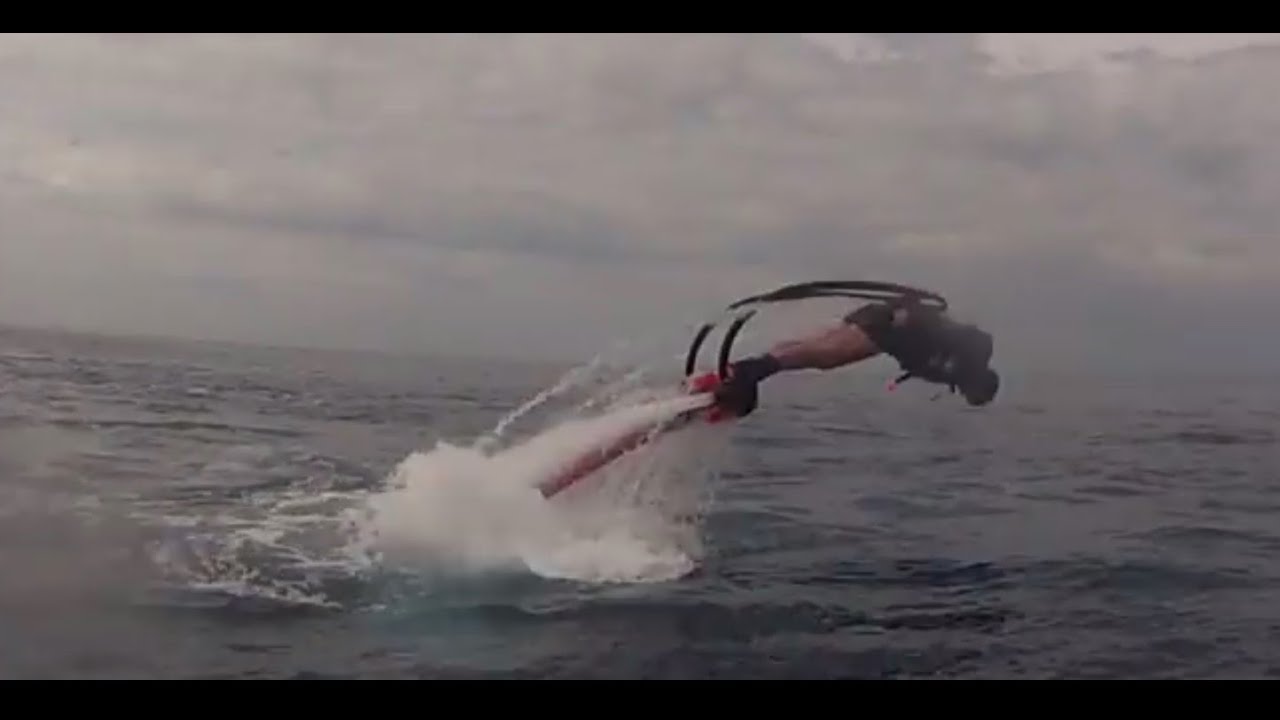 Flyboard Lietuva. Vandens pramogos su GoPro Hero 3 kamera