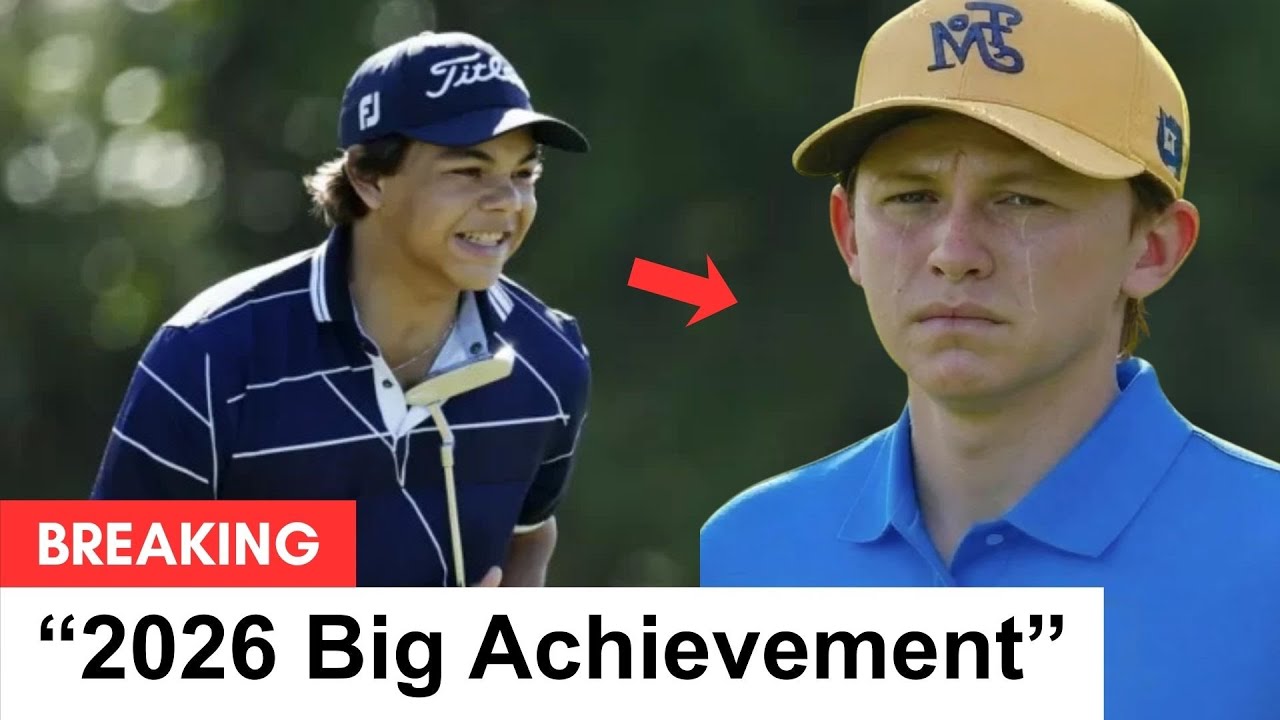 Charlie Woods CELEBRATES His Victory – Miles Russell's Heartbroken Reaction Goes VIRAL