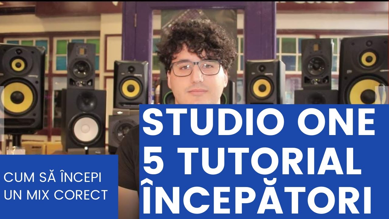 Tutorial Studio One 5 Part 1 - &Icirc;ncepători