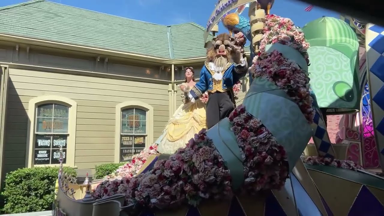 Disneys Festival of Fantasy Parade interactions Secret Window 10/25/2024