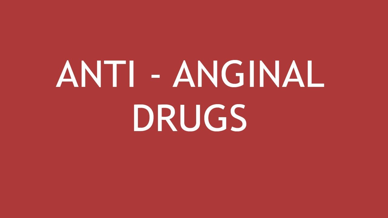 Pharmacology of Anti-Anginal Drugs | Dr. Shikha Parmar