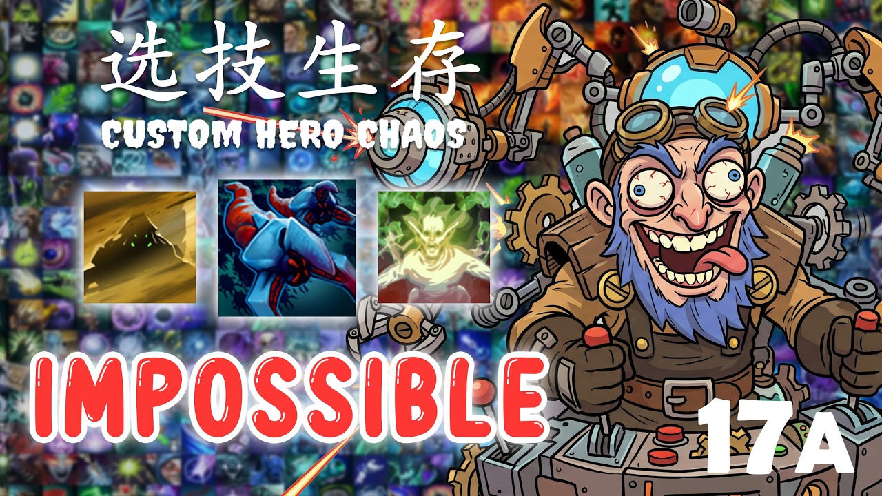 Round 69 With IMPOSSIBLE Skills Combo - Dota 2 Custom Hero Chaos