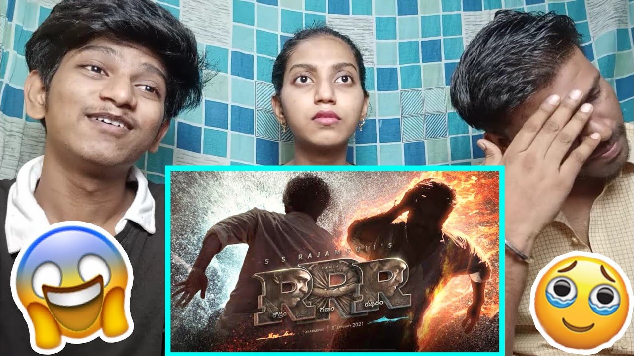 🔥 RRR Motion Poster REACTION | Ram Charan | NTR | Macha Reaction | SS Rajamouli