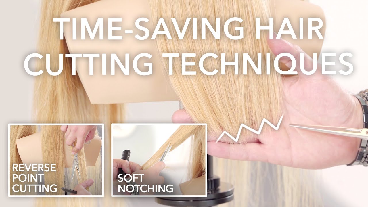 Time-Saving Haircutting Techniques: Reverse Point Cutting & Soft Notching | Kenra Professional