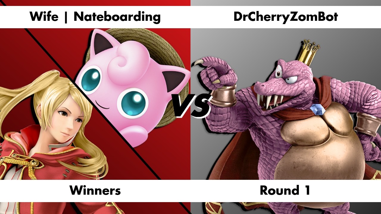 BG Battlefield 105 - Wife | Nateboarding vs DrCherryZomBot - Winners Round 1