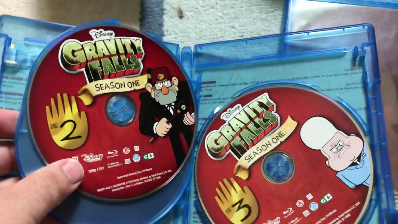 Gravity Falls Complete Series Blu Ray Unboxing