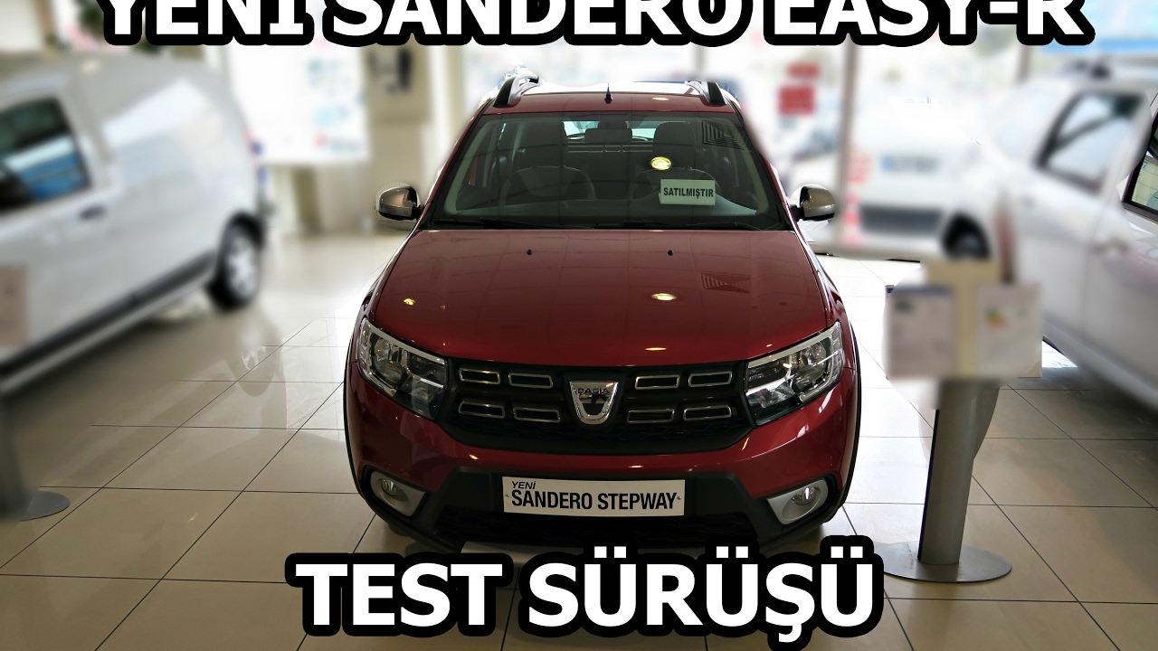 Sandero Stepway - 0.9 Tce EASY-R - Test Sürüşü