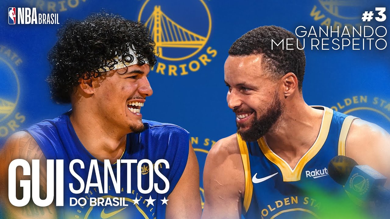 O que técnico e elenco dos Warriors pensam de mim | Gui Santos Do Brasil #3