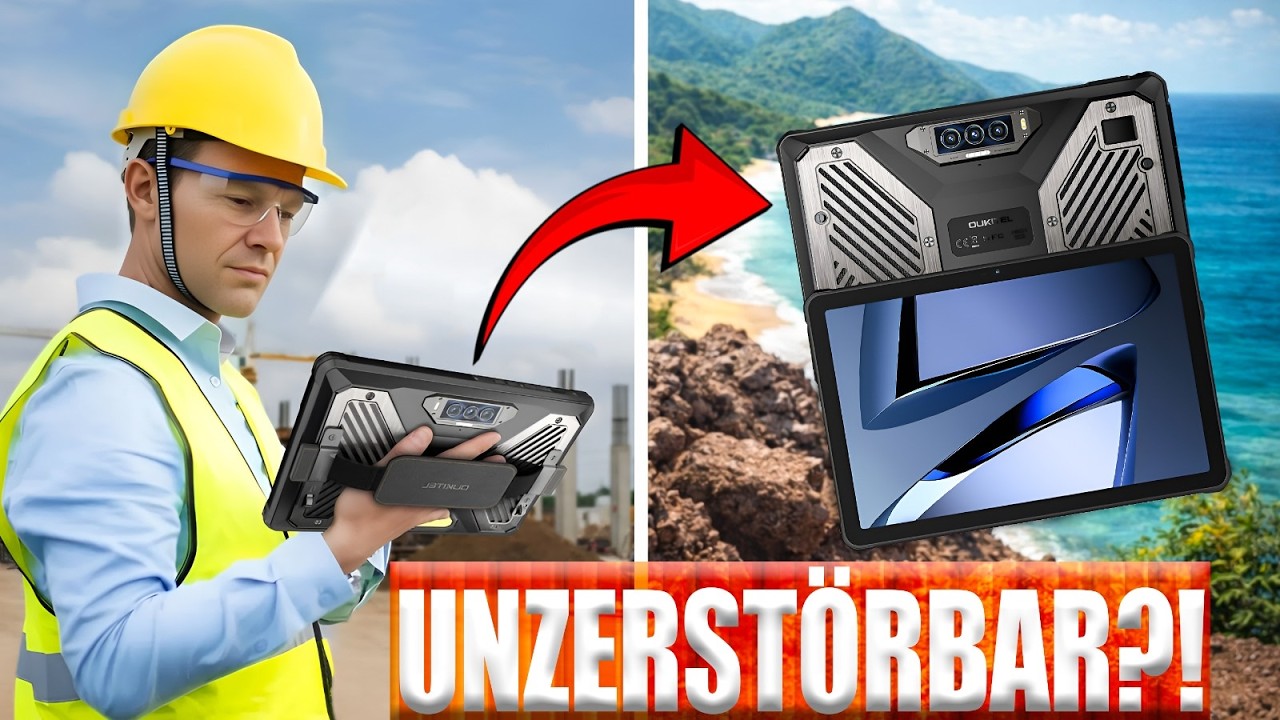 Oukitel RT10: Dieses Tablet überlebt deine Baustelle – und deinen Urlaub!