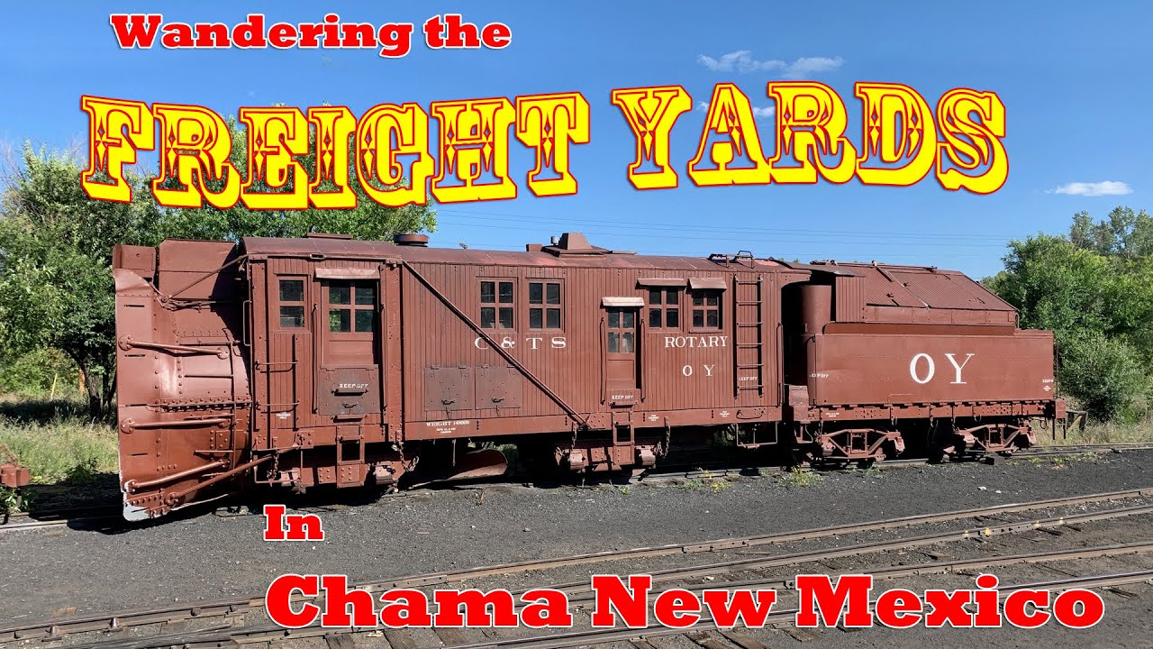 Wandering the Switching Yards in Chama New Mexico