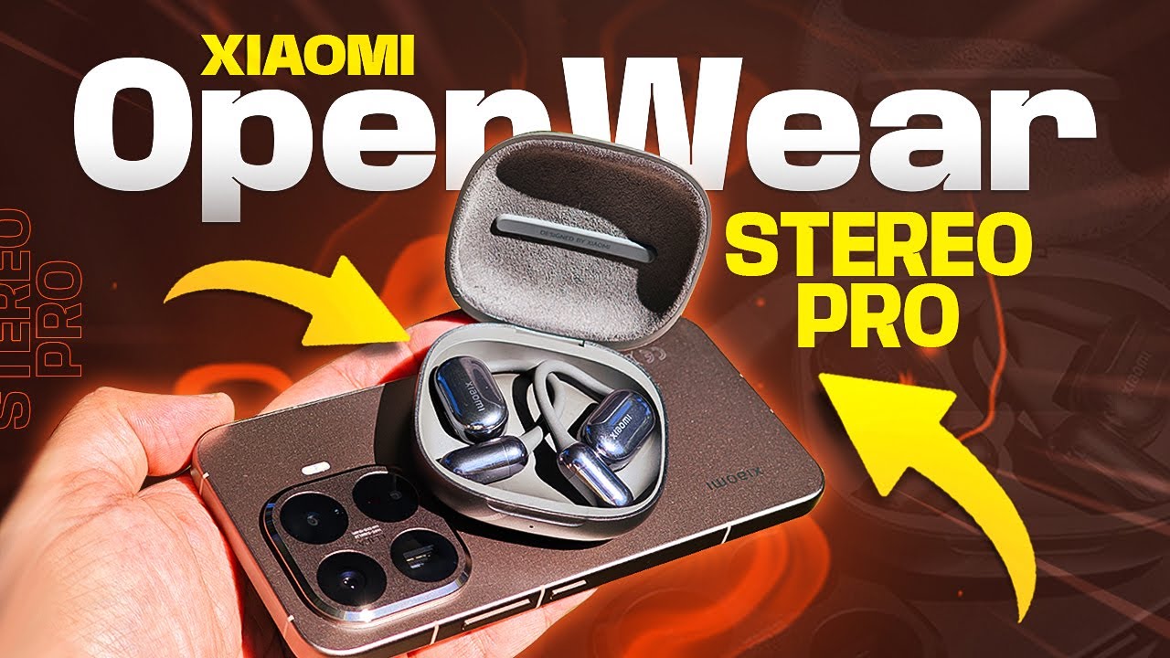 Xiaomi OpenWear Stereo Pro - Open Ear Design & Amazing Sound