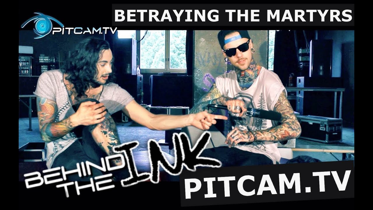 BETRAYING THE MARTYRS - Behind The INK w/ Aaron Matts & Victor Guillet (Band Intern) // PitCam.TV