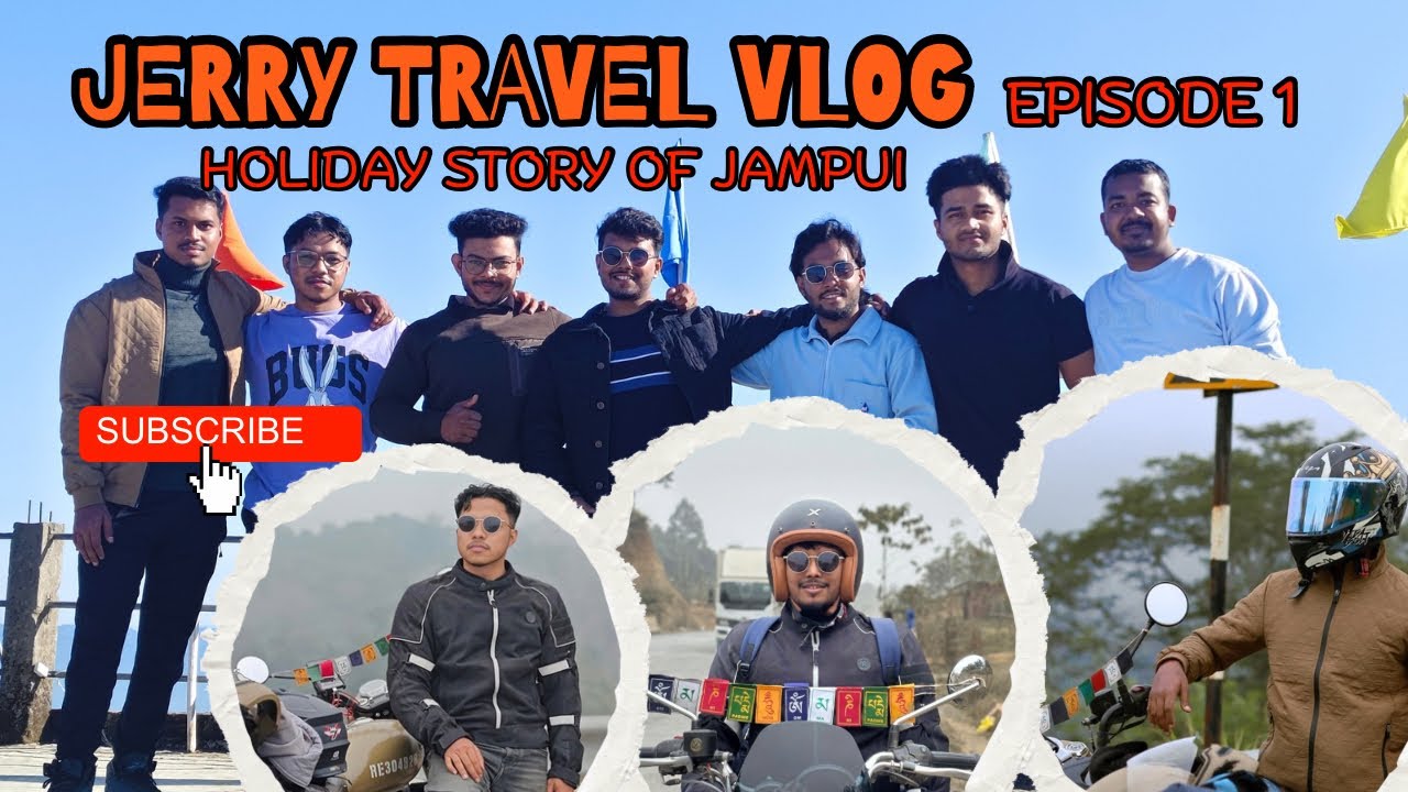 Friends, Bikes & Mountains 🌄 | Jampui Hills Trip Begins | EP-1 #viral #rider #northeastindia #jampui