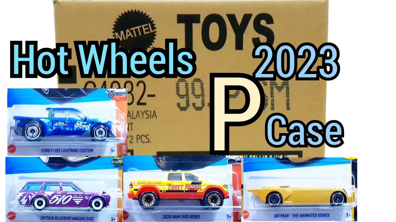 Hot Wheels 2023 P Case
