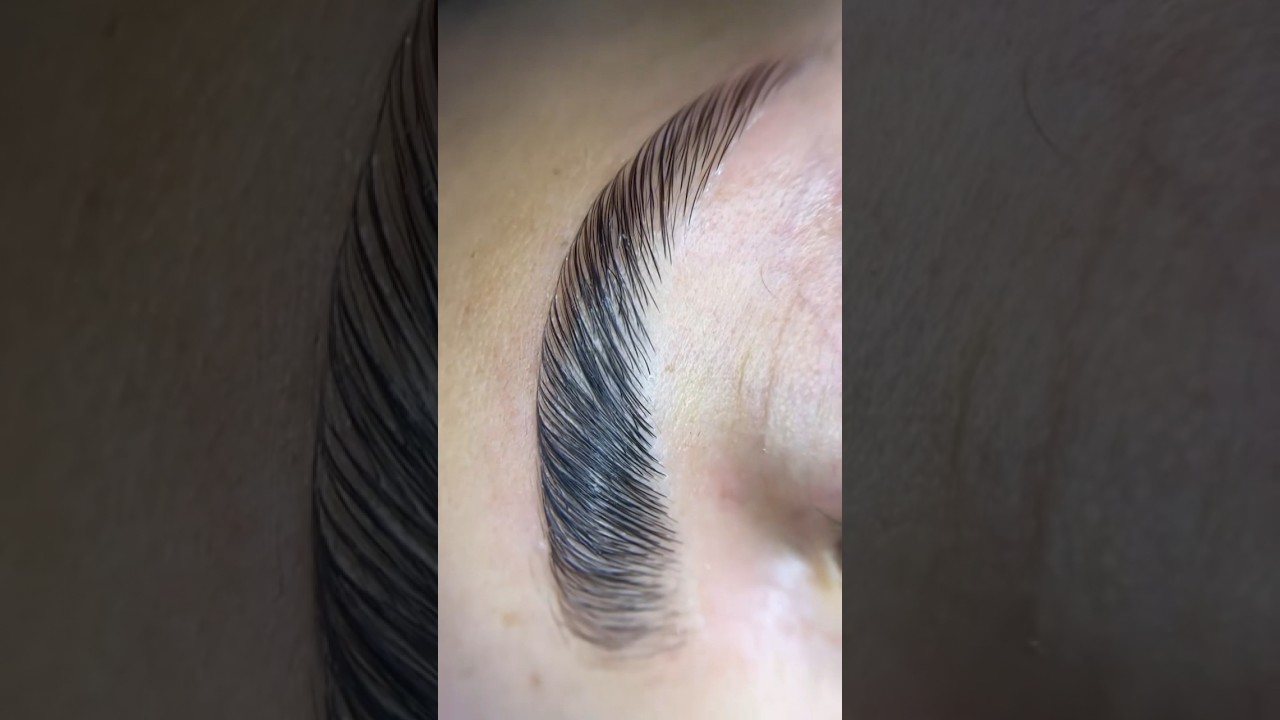 Eyebrow Tattoo or Eyebrow Lamination? 😉 #browlamination #browlifting #eyebrowshape